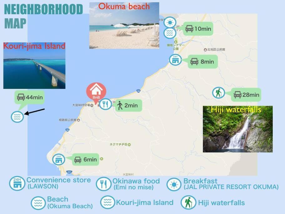 הוילה Ogimi 海と山と川！やんばるの大自然に囲まれた戸建ての宿 מראה חיצוני תמונה